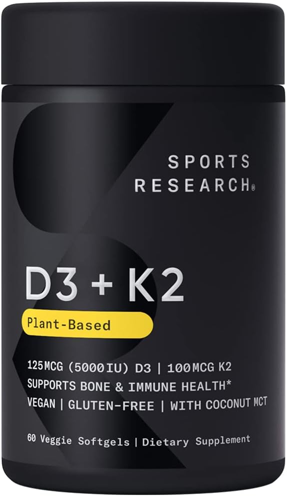 Sports Research Vitamin D3 + K2