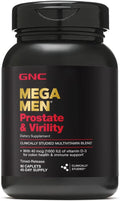 GNC Mega Men Prostate and Virility | Supports Optimal Sexual Health and Prostate Health