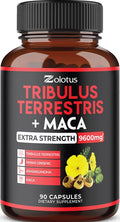 Premium Tribulus Terrestris + Maca, 9600mg Per Capsule