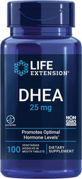 Life Extension DHEA 25 mg – For Hormone Balance, Immune Support, Sexual Health and Anti-Aging - Supports Memory & Mood