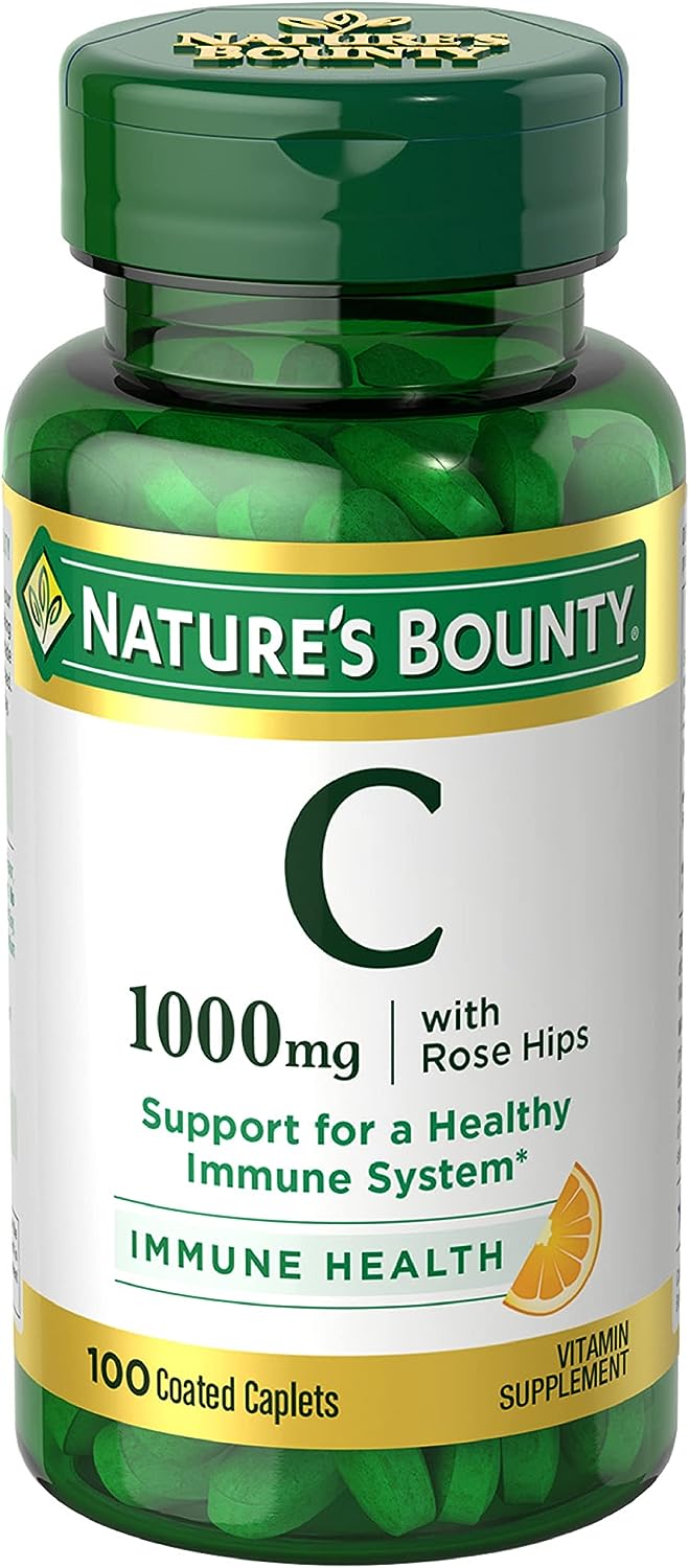 Nature’s Bounty Vitamin C + Rose Hips