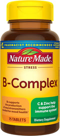 Nature Made Stress B Complex with Vitamin C and Zinc