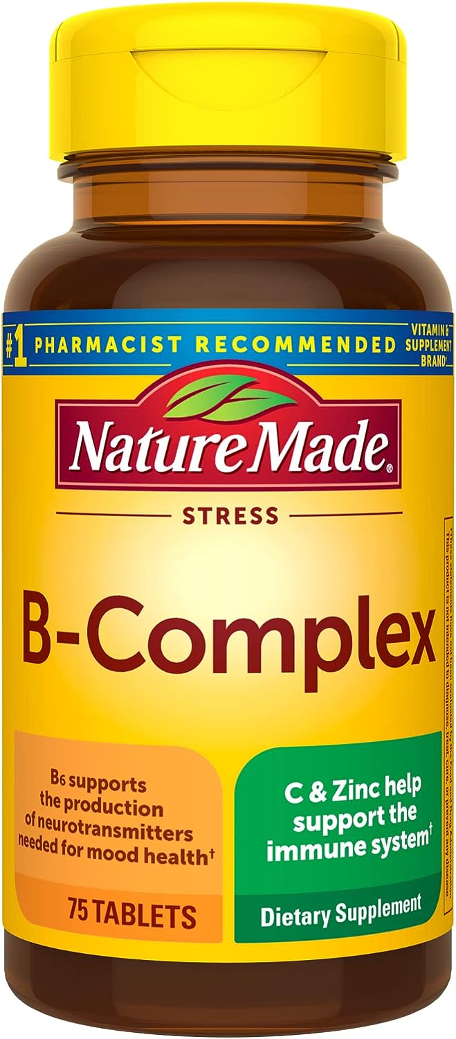 Nature Made Stress B Complex with Vitamin C and Zinc