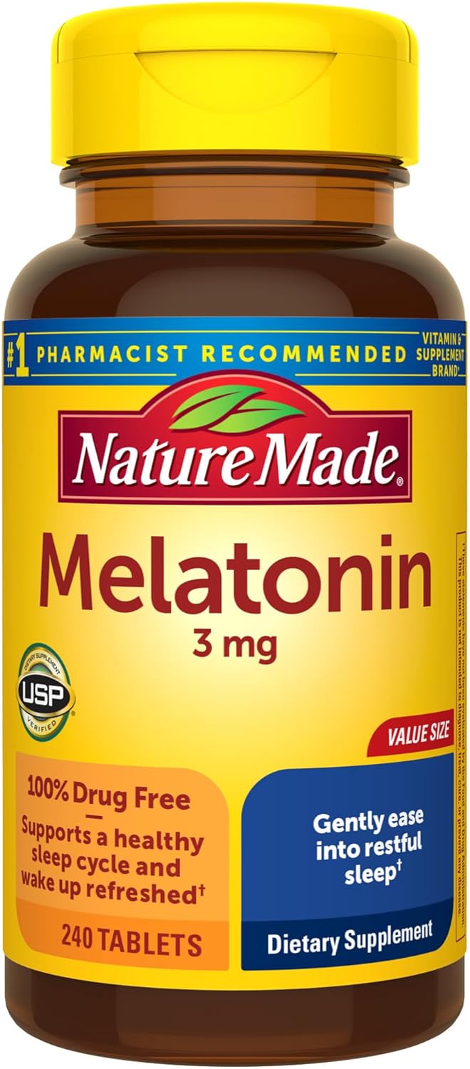 Nature Made Melatonin 3mg Tablet