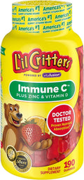 Lil Critters Kids Immune C Gummy Supplement