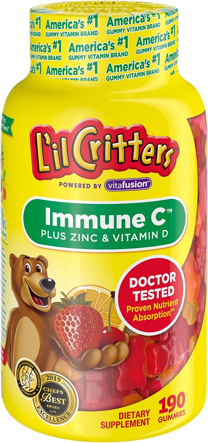 Lil Critters Kids Immune C Gummy Supplement