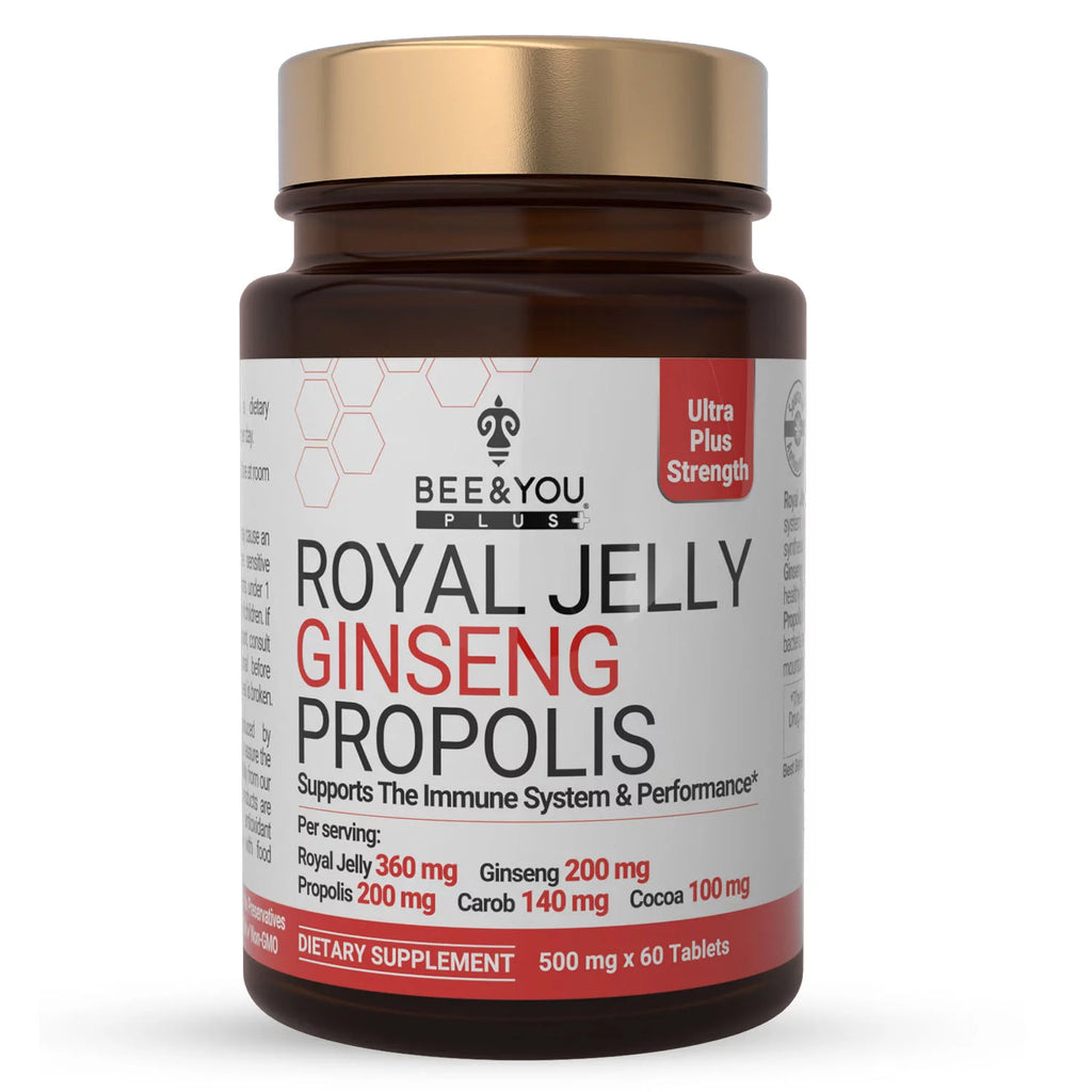 BEE and You Royal Jelly, Ginseng, Propolis Tablets