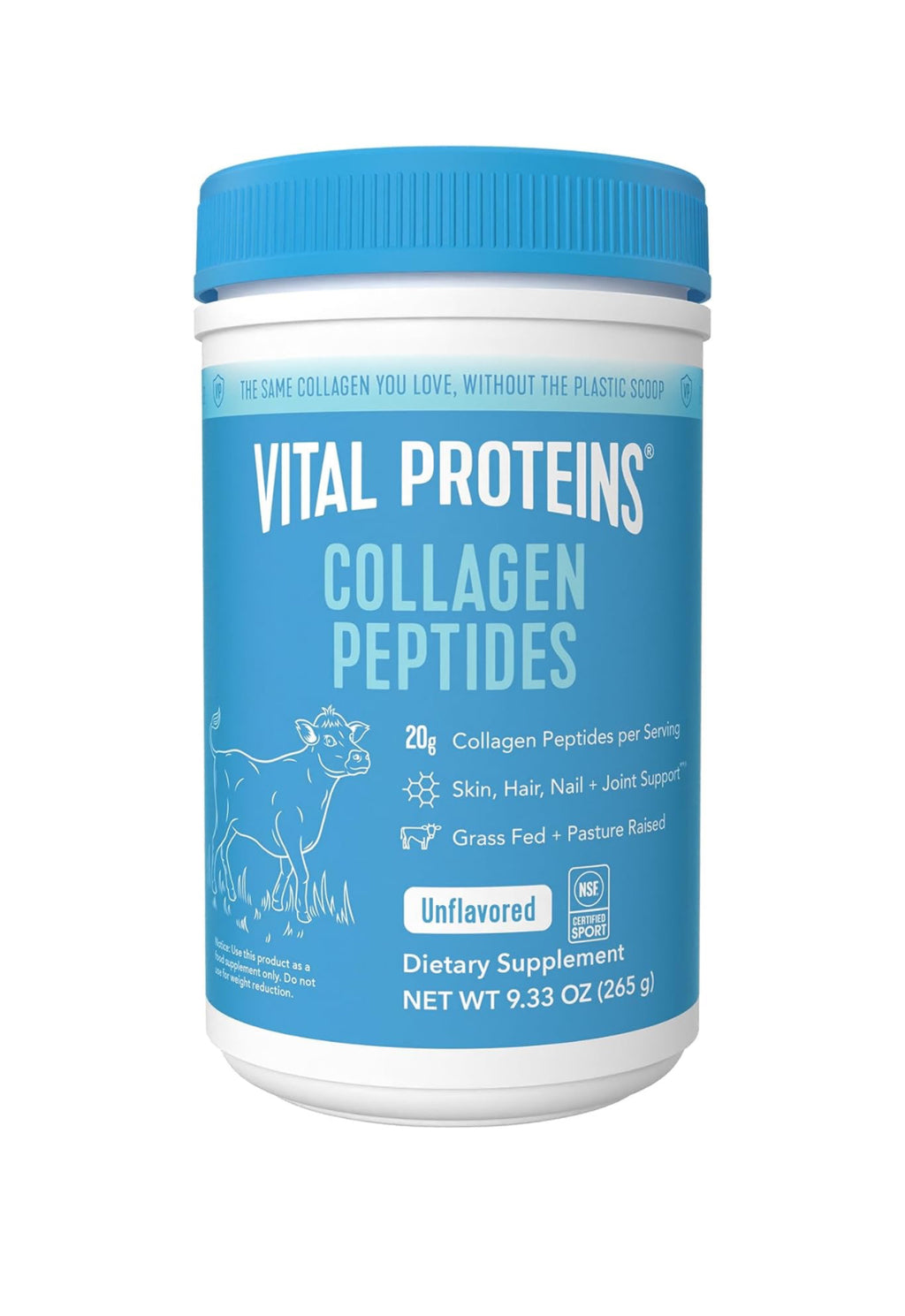 Vital Proteins Collagen Peptides + Beauty Supplement Powder