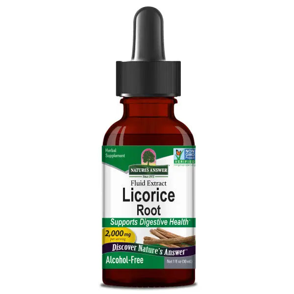 LICORICE ROOT LIQUID EXTRACT 1OZ ALCOHOL-FREE