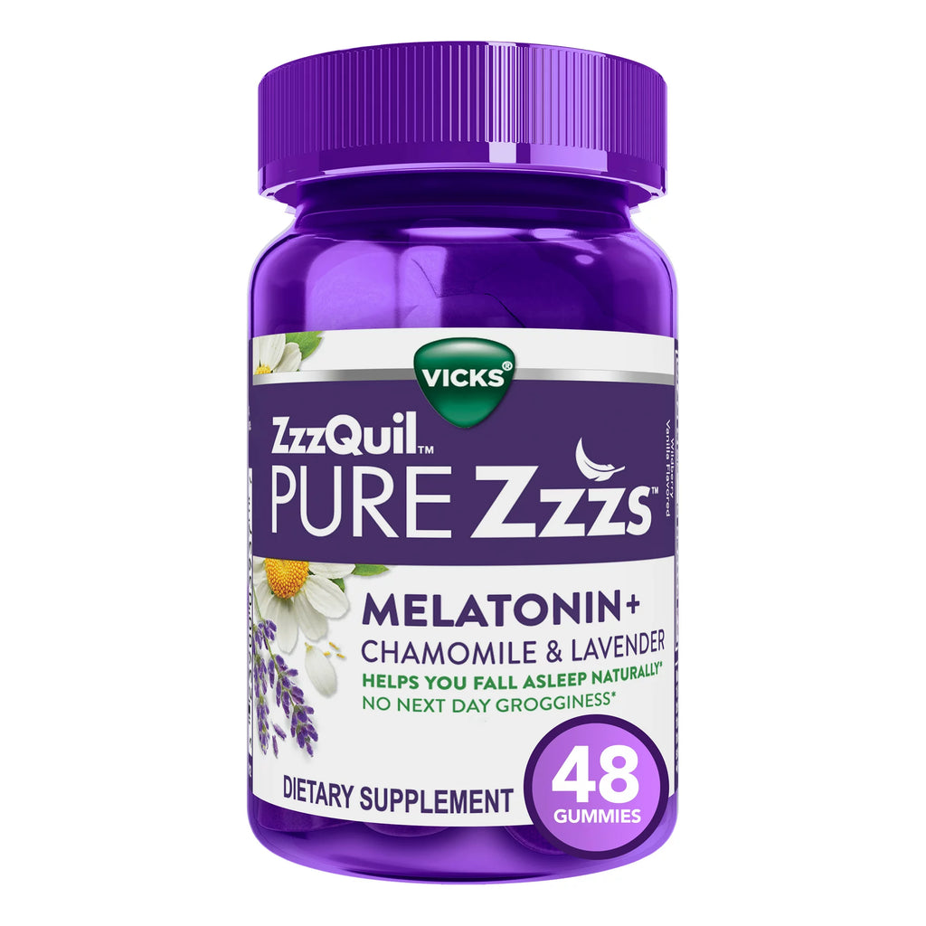 Vicks PURE Zzzs Melatonin Sleep Aid Gummies