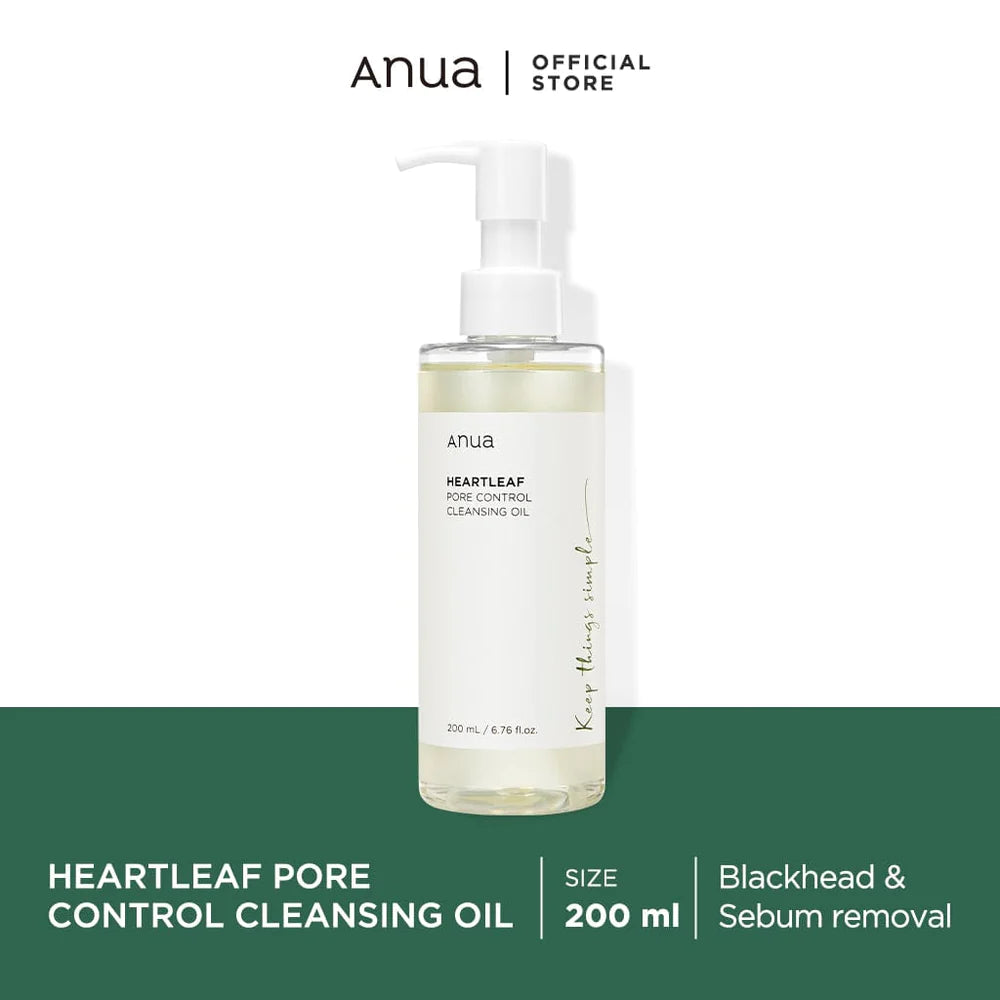 Anua HEARTLEAF PORE CONTROL CLEANSING OIL, 200ml