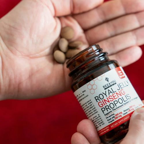 BEE and You Royal Jelly, Ginseng, Propolis Tablets