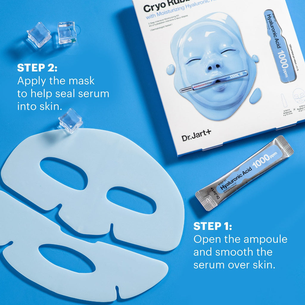 Dr. Jart+ Cryo Rubber Face Mask With Moisturizing Hyaluronic Acid
